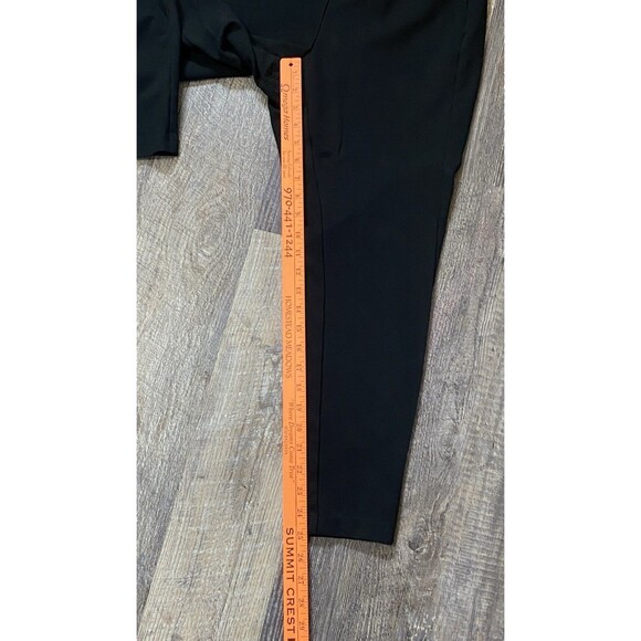 J Jill Ponte Pants Black Pull On Stretch Knit Petite MP LP Fit Cropped Trousers - Picture 8 of 8